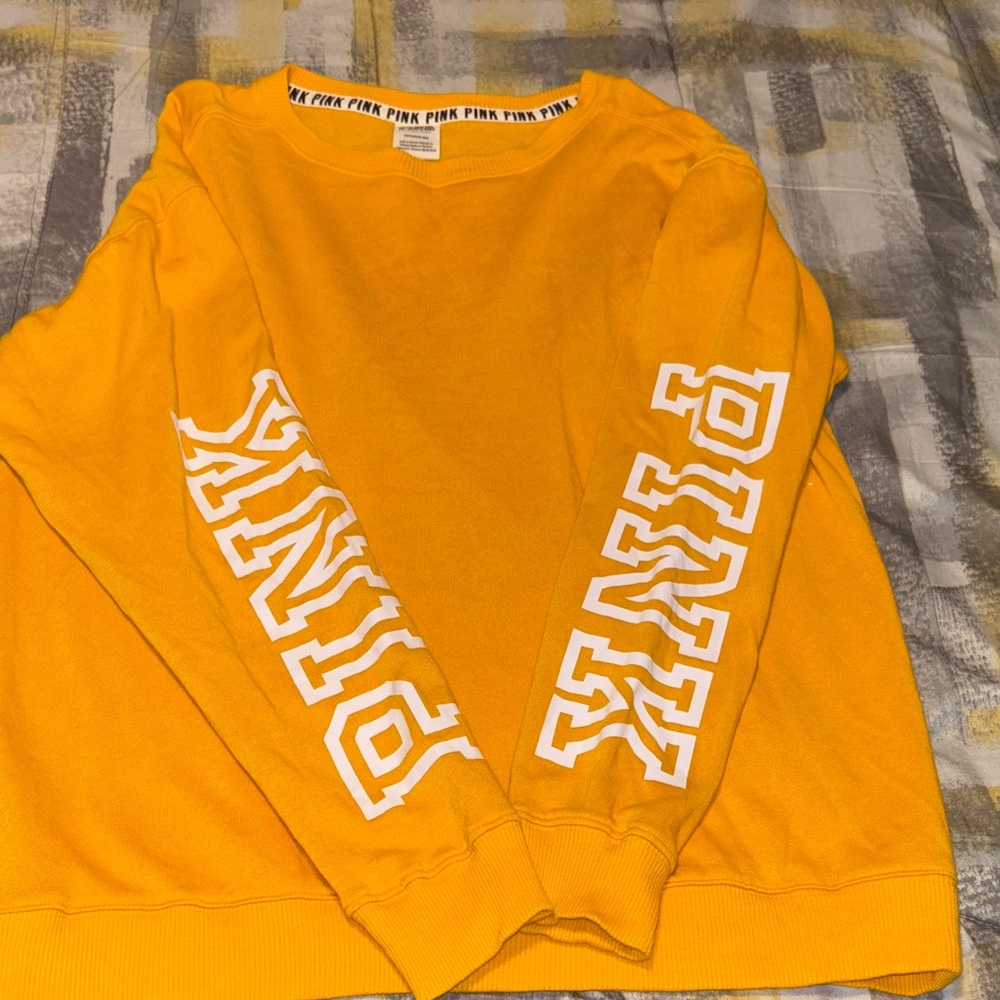 Victoria's Secret PINK Yellow Top